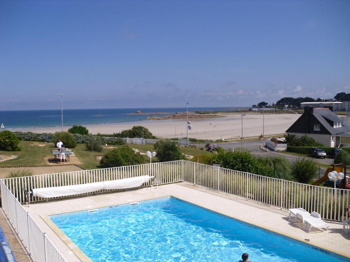Maison 6 Pers Belle Vue Mer Piscine, Plage A 40 M Trévou-Tréguignec المظهر الخارجي الصورة