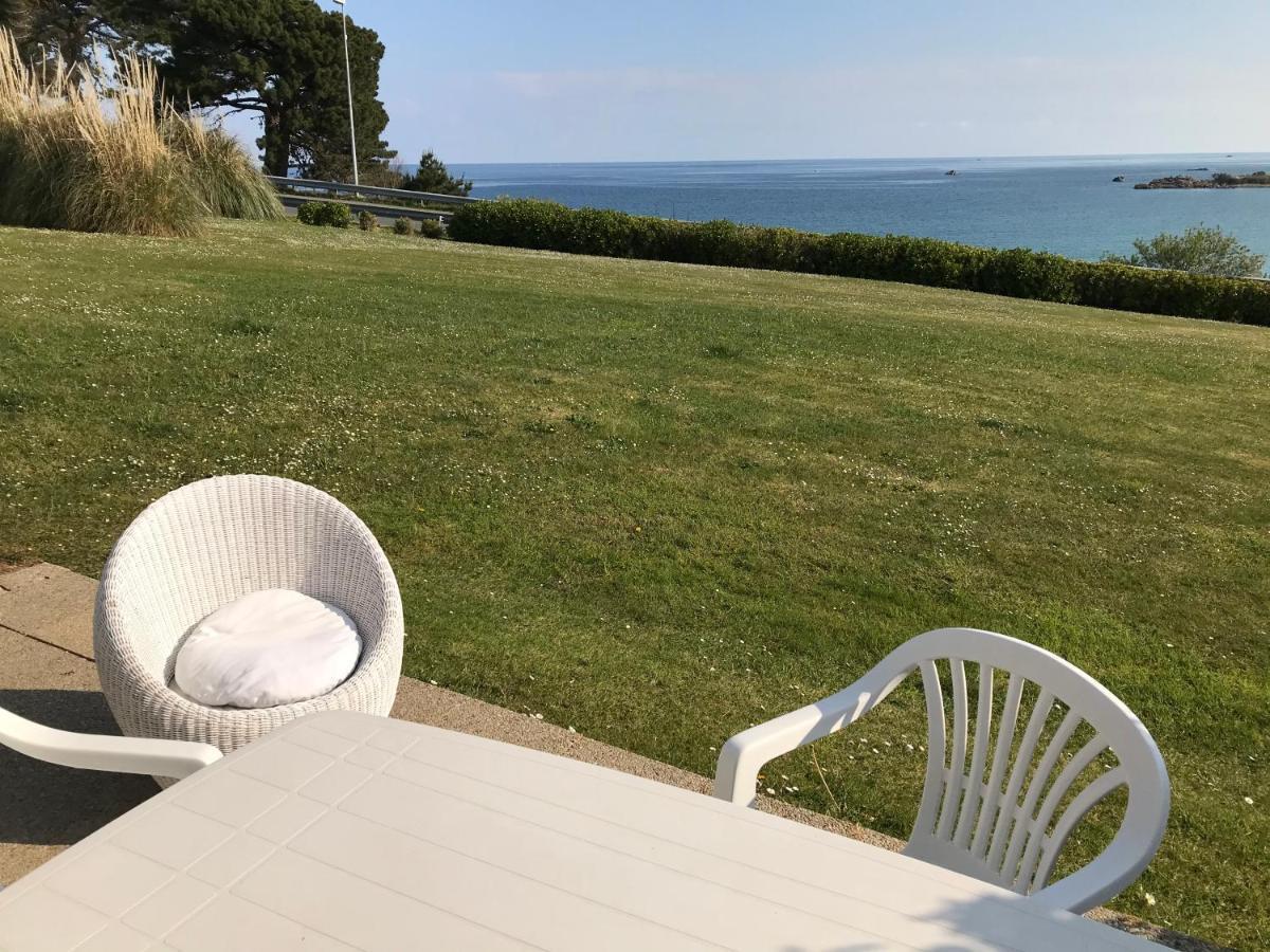 Maison 6 Pers Belle Vue Mer Piscine, Plage A 40 M Trévou-Tréguignec المظهر الخارجي الصورة