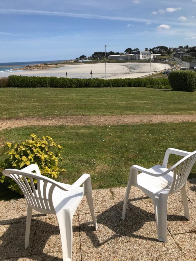 Maison 6 Pers Belle Vue Mer Piscine, Plage A 40 M Trévou-Tréguignec المظهر الخارجي الصورة